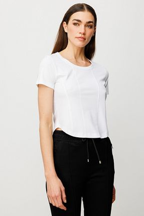 تیشرت نباتی زنانه رگولار ON - کد 898088194
