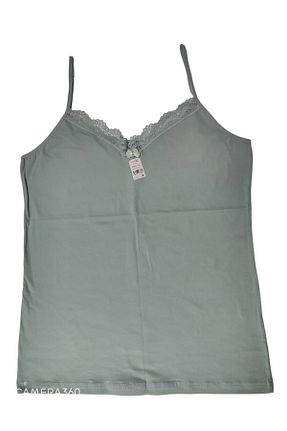 رکابی سایز بزرگ سبز زنانه Comfort wear treasure - کد 898078272