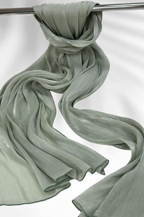 شال سبز زنانه Amine Hüma - کد 898095030