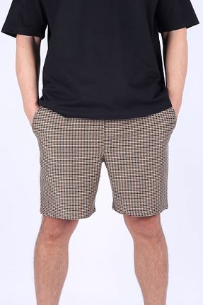 شلوارک و برمودا قهوه ای مردانه پنبه ای Karan Wear - کد 897231619