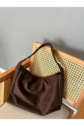 کیف دوشی قهوه ای زنانه جیر Swaggo collections - کد 879071239