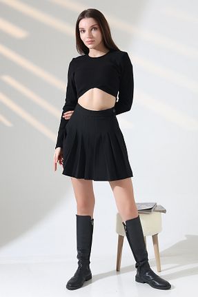 بلوز مشکی زنانه ساده Wear It - کد 898117701