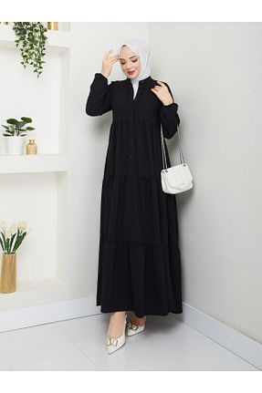 لباس مشکی زنانه بافتنی modapark.ist - کد 891516610