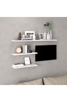 میز و پایه تلویزیون سفید Suntalam Life - کد 898232248