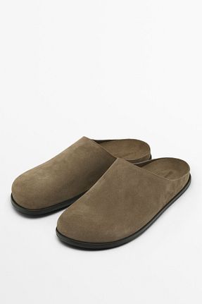 کفش کژوال بژ مردانه چرم خالص Massimo Dutti - کد 898221511