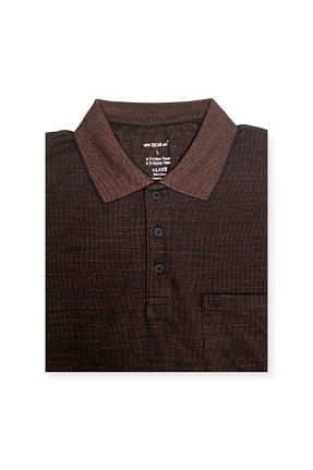 تیشرت سایز بزرگ زرشکی مردانه تکی Sadık Collection - کد 898171696