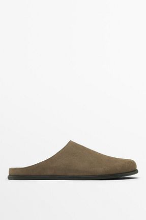 کفش کژوال بژ مردانه چرم خالص Massimo Dutti - کد 898221511