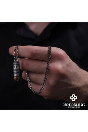 گردنبند نقره رنگی زنانه 925 عیار SONSANAT MÜCEVHERAT KUYUMCULUK - کد 898539950