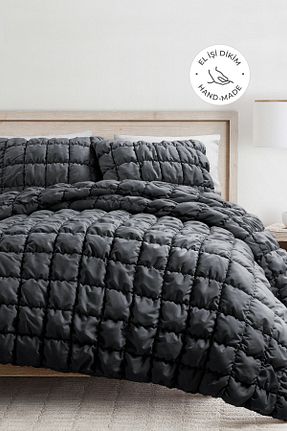 روتختی دونفره طوسی پنبه ای Evlen Home Collection - کد 851236158