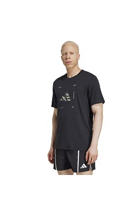 تیشرت اسپرت مشکی مردانه رگولار adidas - کد 887263491