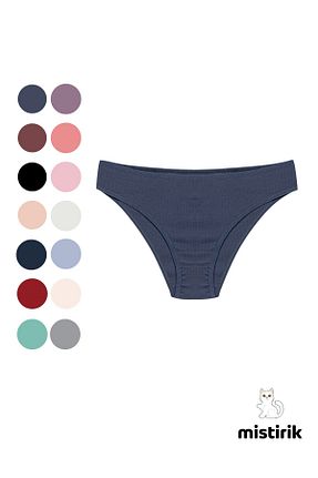 شورت اسپرت آبی زنانه پنبه ای MİSTİRİK - کد 805510949