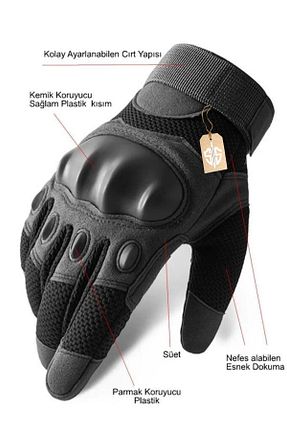 دستکش موتور سواری Yazlık Motorcu Eldiveni SİNGLE SWORD - کد 898801053