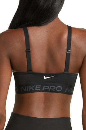 سوتین ورزشی بژ زنانه پلی استر Nike - کد 898137724