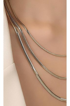 گردنبند طلا طلائی زنانه 14 عیار Dores Gold - کد 898806273