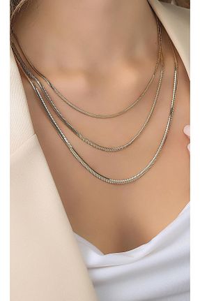 گردنبند طلا طلائی زنانه 14 عیار Dores Gold - کد 898806273