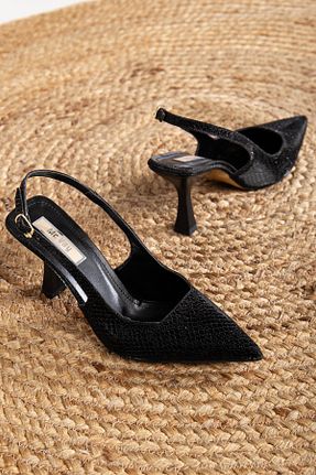 کفش استایلیتو مشکی پاشنه نازک Mc vay Shoes - کد 898811409