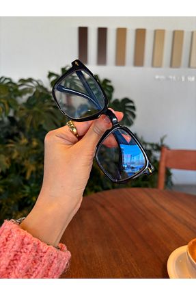 عینک محافظ نور آبی مشکی زنانه 50 funeyes - کد 898170810