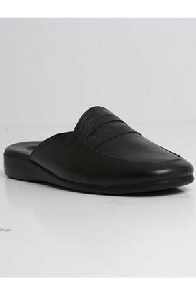 دمپائی خانگی مشکی مردانه چرم مصنوعی Pierre Cardin - کد 898825543
