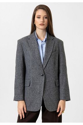 کت بلیزر مشکی زنانه Relaxed Antioch - کد 882379602