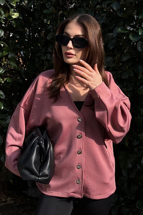 کت صورتی زنانه رگولار New Laviva - کد 804021544
