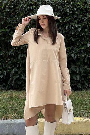 لباس بژ زنانه بافتنی New Laviva - کد 803909978