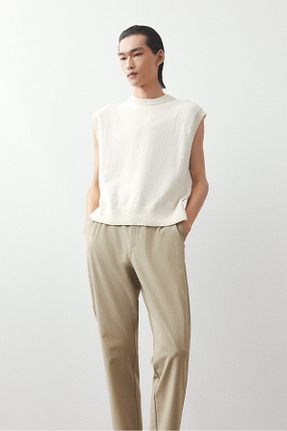 شلوار خاکی مردانه رگولار H&M - کد 898189778