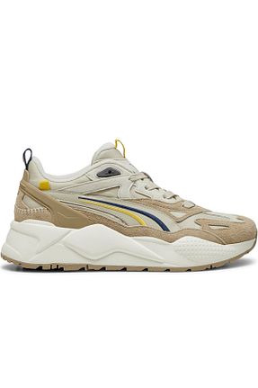 کفش اسنیکر بژ مردانه بند دار Puma - کد 898203373