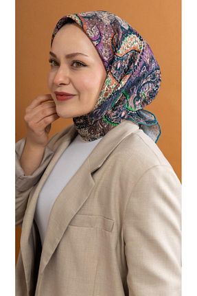 روسری بژ %100 پنبه locella - کد 898204154