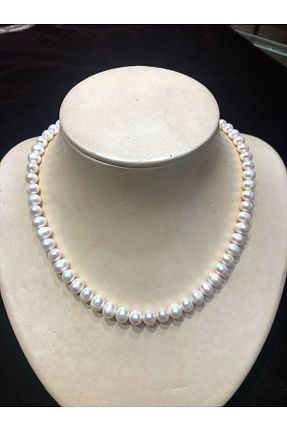 گردنبند مروارید صورتی مروارید آب شیرین Bursa Kuyumcusu - کد 898204131