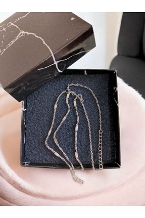 دستبند جواهر متالیک زنانه MODA - کد 886783049