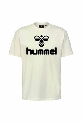 تیشرت اسپرت سفید مردانه رگولار hummel - کد 898207231