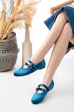 بابت فیروزه ای زنانه چرم مصنوعی Egepass - کد 898837523