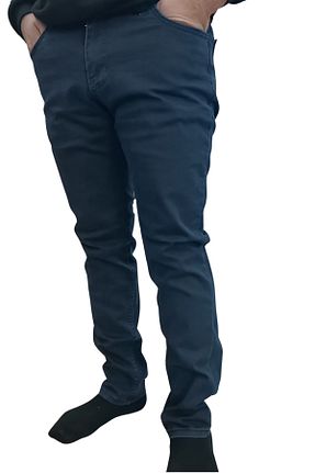 شلوار آبی مردانه بافتنی TARZZİNG - کد 898211789