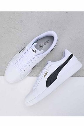 کفش اسنیکر سفید مردانه بند دار Puma - کد 898214763