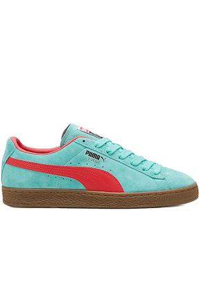 کفش اسنیکر آبی زنانه بند دار Puma - کد 898213473
