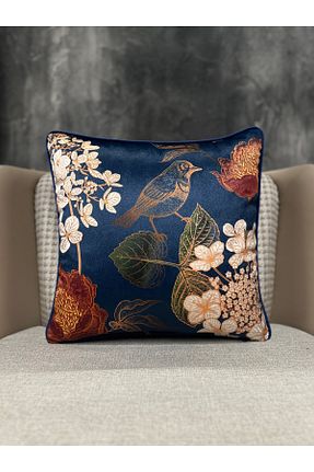 کوسن و روکش کوسن سرمه ای مخمل Fabricland - کد 662690497