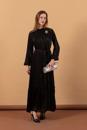 لباس مشکی زنانه ابریشم Stilife - کد 898840891