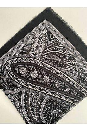 روسری مشکی پنبه ای poloist - کد 898221611