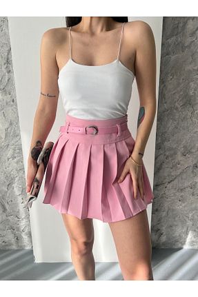 دامن صورتی زنانه پنبه ای Ekim Store - کد 898237090