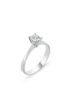 انگشتر نقره طوسی زنانه زیرکن İkraJewelry - کد 898236827