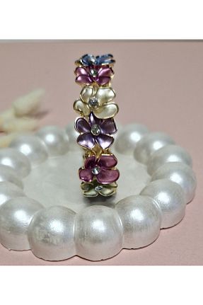 دستبند استیل (فولاد) رنگی زنانه استیل (فولاد) Ivory Pearl - کد 898262959