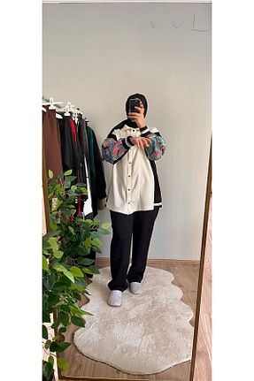 ست بالاتنه و پائین تنه حجاب رنگی زنانه Relaxed Puane - کد 898264554
