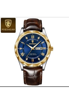 ساعت مچی آبی زنانه 41 میلی متر POEDAGAR - کد 885574603