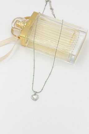 گردنبند استیل ( فولاد ) زنانه استیل ضد زنگ peony jewelry - کد 898267986