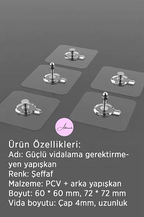 آویز سفید پلاستیک adornazzle - کد 898328087