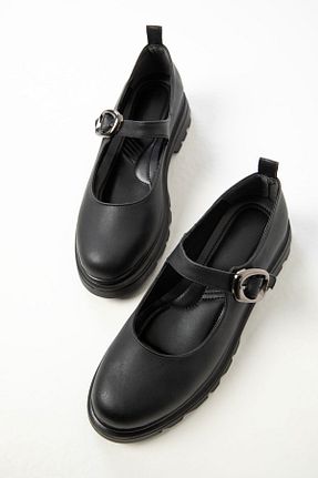 کفش لوفر مشکی زنانه چرم مصنوعی SOHO - کد 897718284