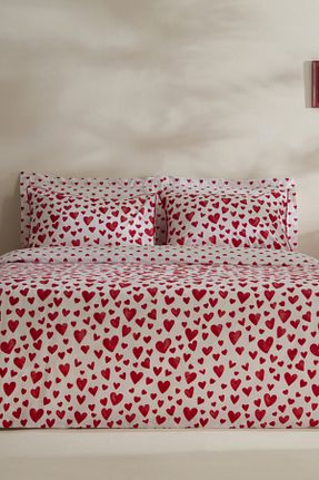 روتختی دونفره قرمز پنبه ای Karaca Home - کد 895727417