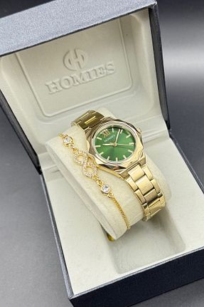 ست ساعت مچی زنانه فلزی Homies - کد 266899091