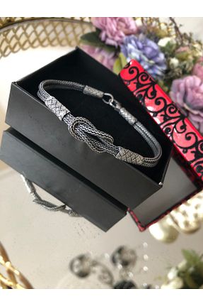 دستبند نقره زنانه 925 عیار ES - کد 898328799
