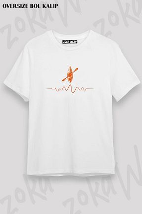 تیشرت سفید زنانه اورسایز ZOKAWEAR - کد 898373810